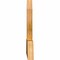 Ekena Millwork Portland Rough Sawn Timber Gable Bracket, Western Red Cedar, 36"W x 21"H x 2"D x 6"F, 14/12 Pitch GBW036X21X0206POR00RWR - alternate 4